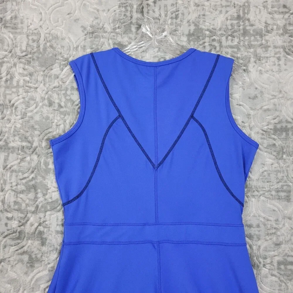 Title Nine Activewear Dress Womens Medium Blue Golf Tennis Athlesiure Short
